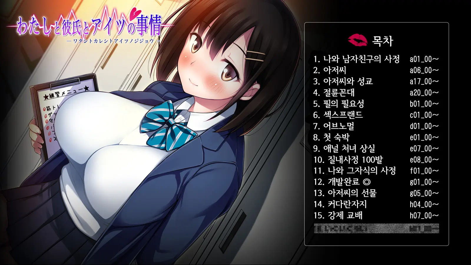 Watashi To Kareshi To Aitsu No Jijou | 나와 남자친구의 사정